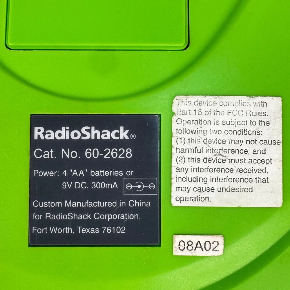 Vintage RadioShack Mousetown Learning Laptop Educational Toy Works! VIDEO
